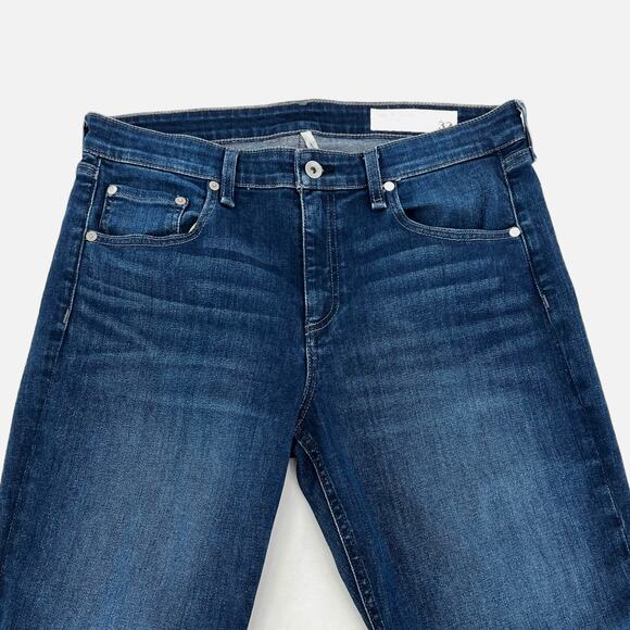 rag & bone Cate Mid-Rise Skinny Ankle Jeans Desert Rose sz 32 x 30 - Picture 11 of 15